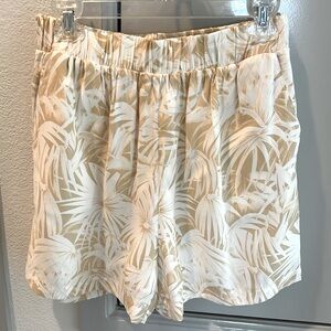 Anine Bing palm tree shorts. Size M